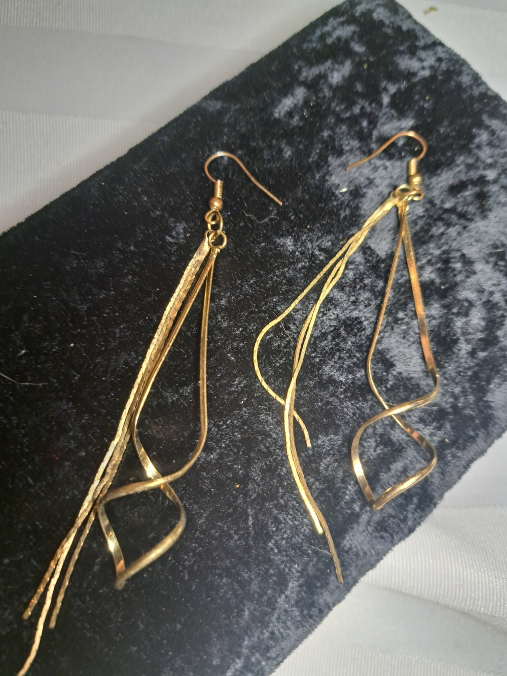 Gold-Tone Twisted Drop Earrings - Women Jewelry